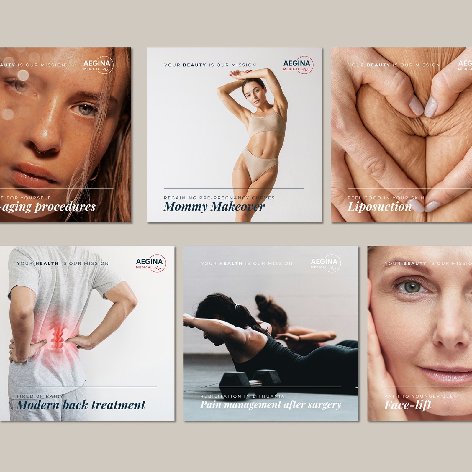 Aegina Medical pozicionavimas