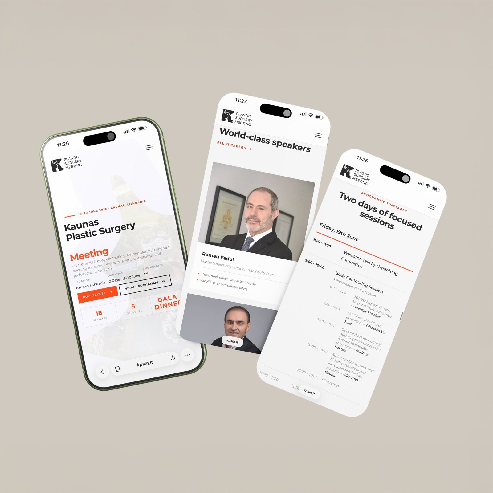 KPSM svetainė mobiliajame telefone