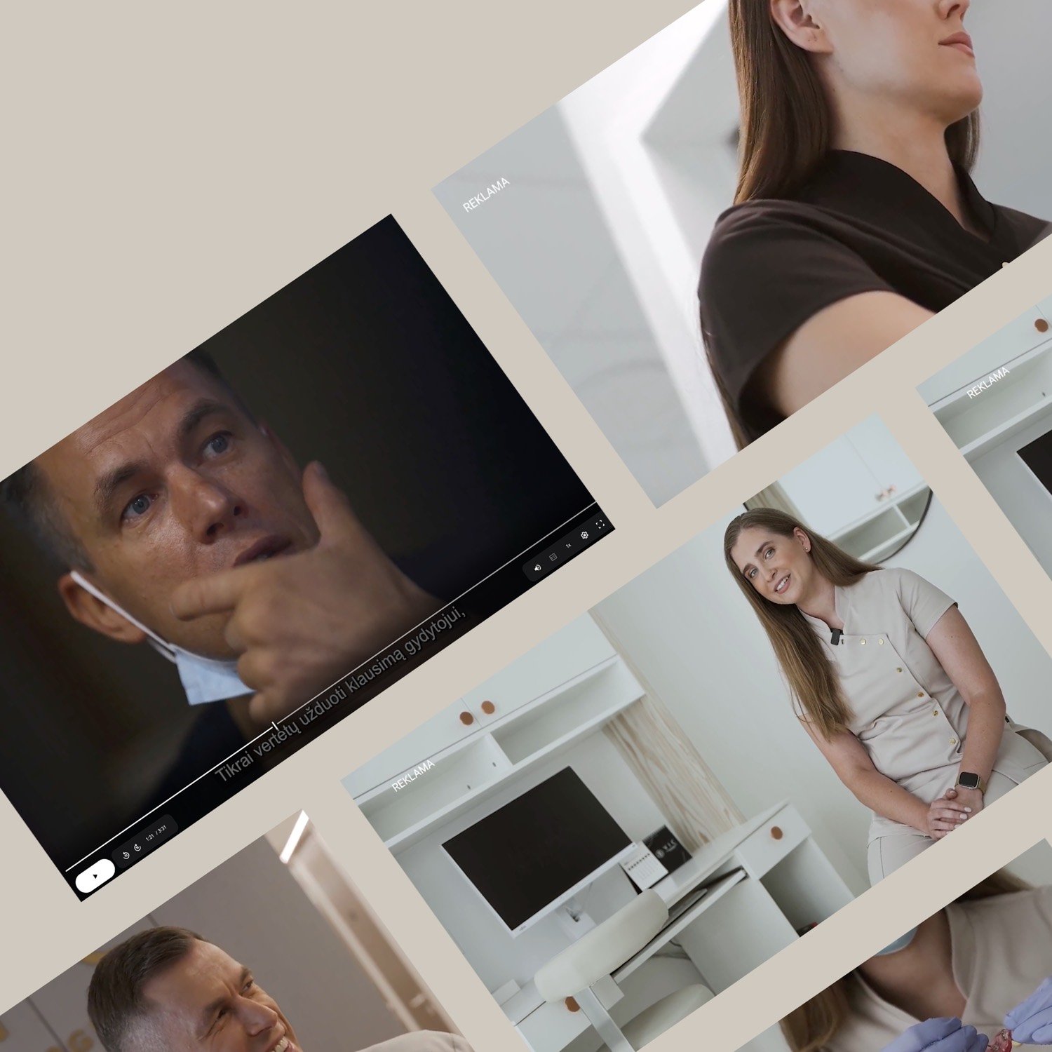 Meliva Premium odontologijos klinikos filmavimas