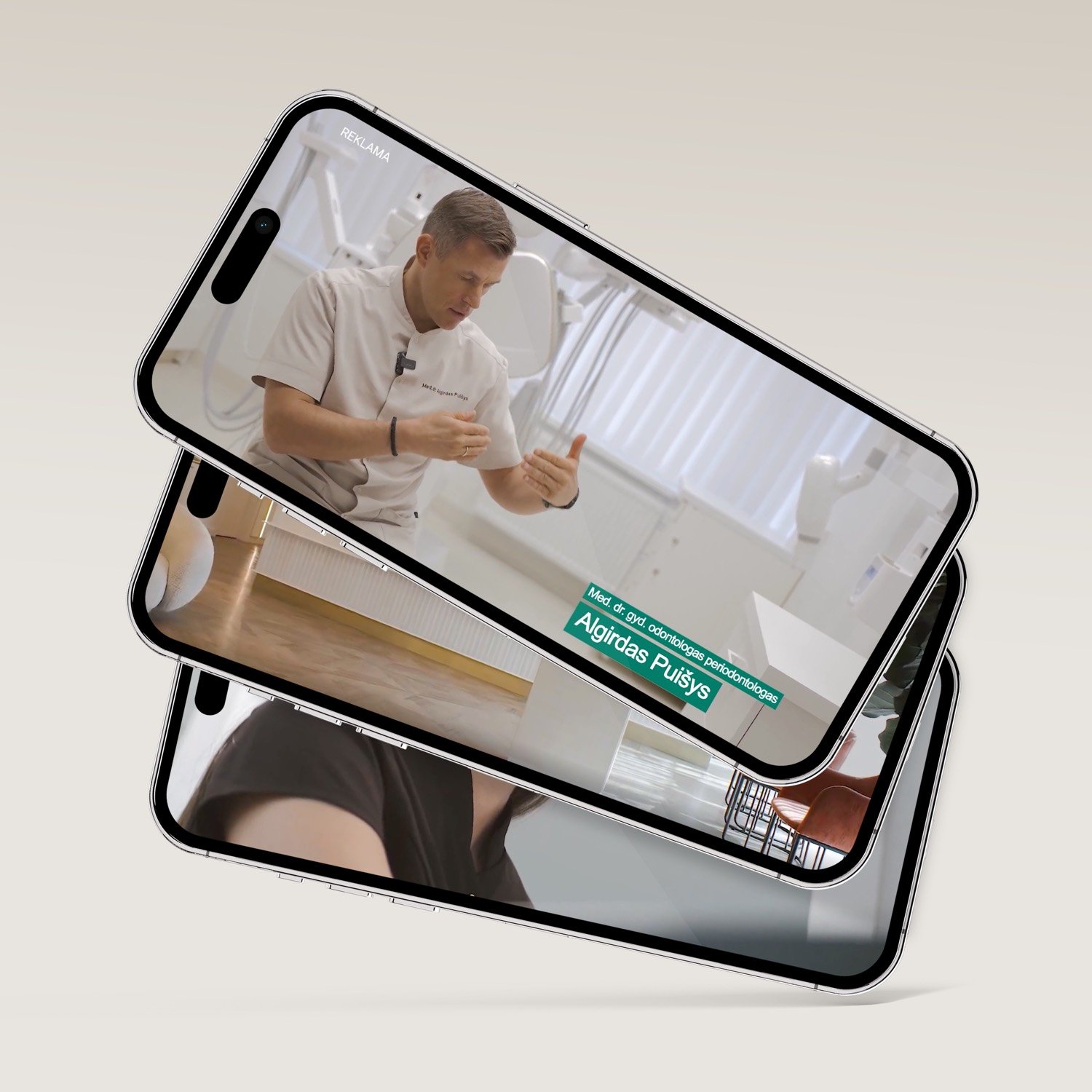Meliva Premium odontologijos klinikos vaizdo įrašai